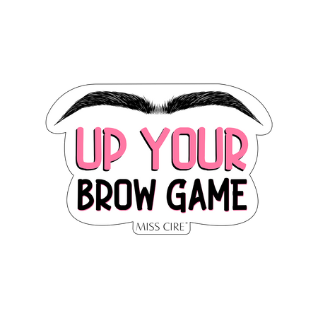 Up Your Brow Game - Warmer Magnet - 3" x 1.87"