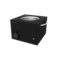 Medium Black Matte Hard Wax Warmer - 2.2 Lb