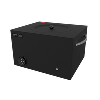Extra Large Black Matte Professional Hard Wax Warmer - 10  Lb
