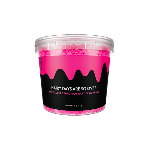 Hairy Days Are So Over Hot Pink Hypoallergenic Film Hard Wax Hairy Days Are So Over Hot Pink Hypoallergenic Film Hard Wax