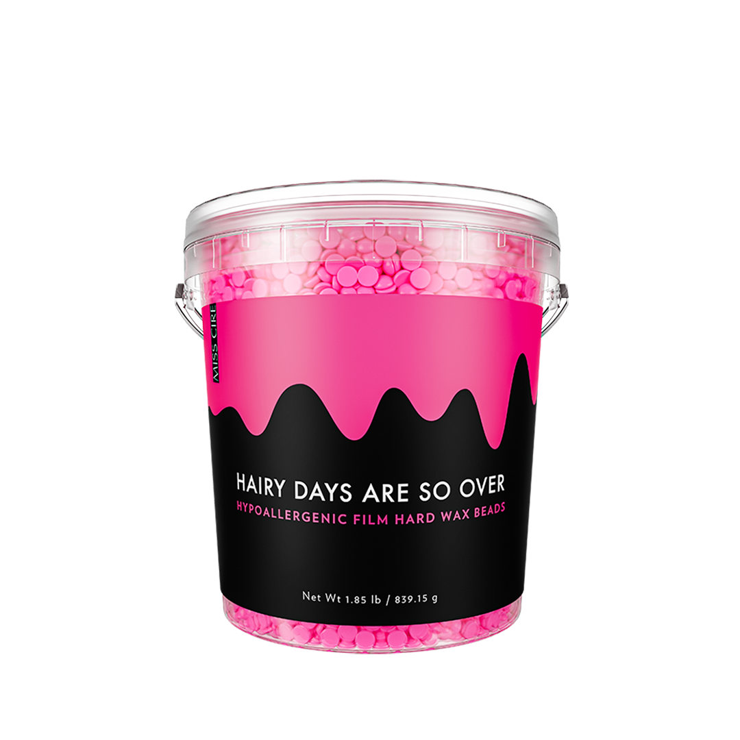 Hairy Days Are So Over Hot Pink Hypoallergenic Film Hard Wax Beads - 1.85 LB
