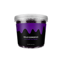 Hello Gorgeous Purple Film Hard Wax - 1 Lb