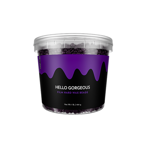 Hello Gorgeous Purple Film Hard Wax Beads | 1 Lb. | Miss Cire