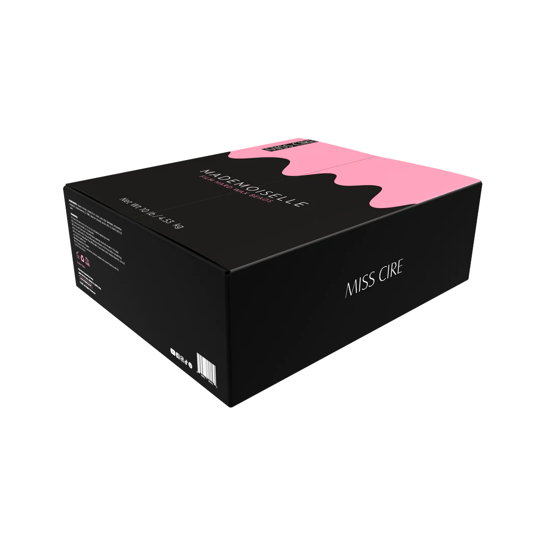 Mademoiselle Pink Polymer Based Film Hard Wax Beads - 10 Lb