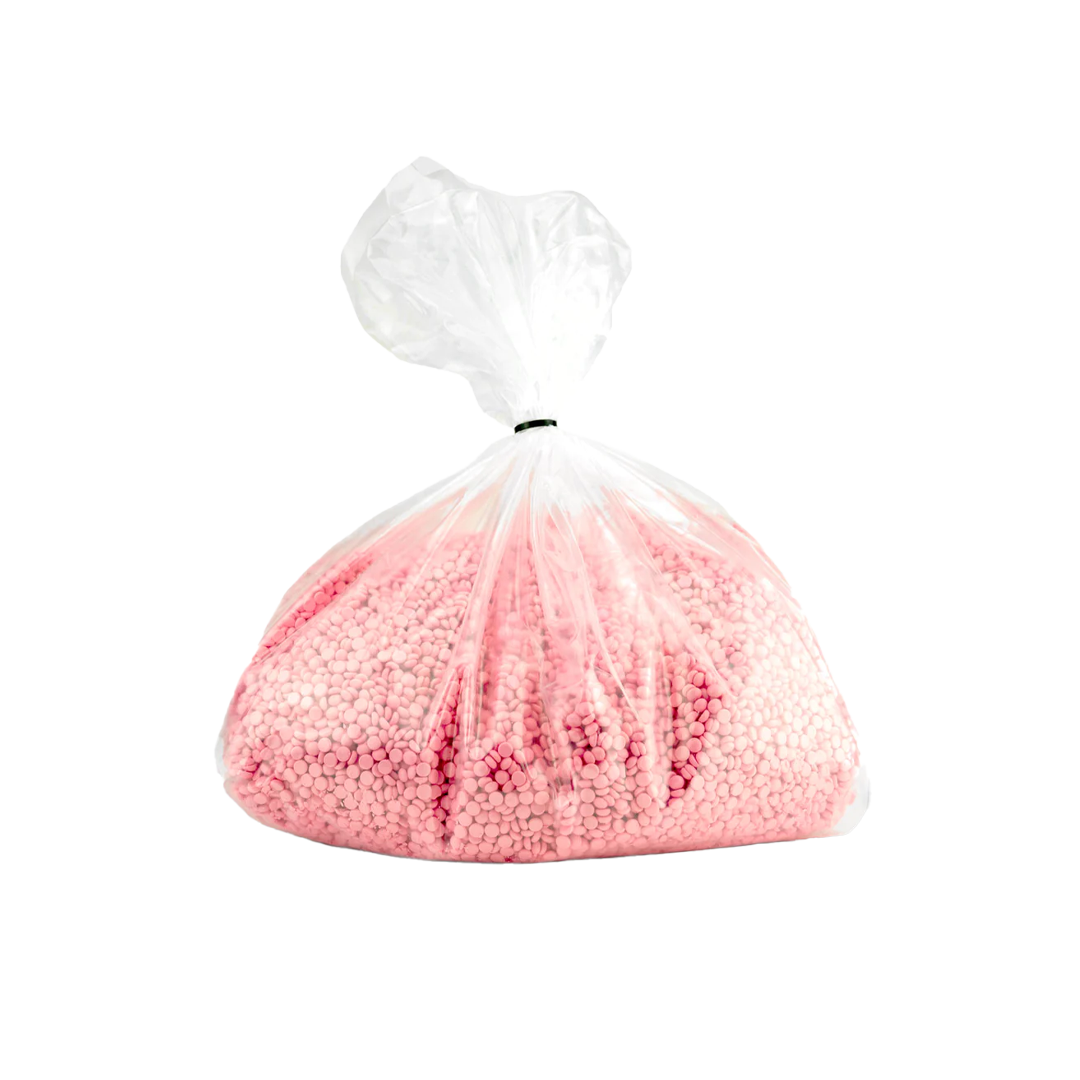 Mademoiselle Pink Polymer Based Film Hard Wax Beads - 10 Lb