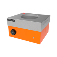 Large Hybrid Neon Orange Professional Wax Warmer - 5 Lb