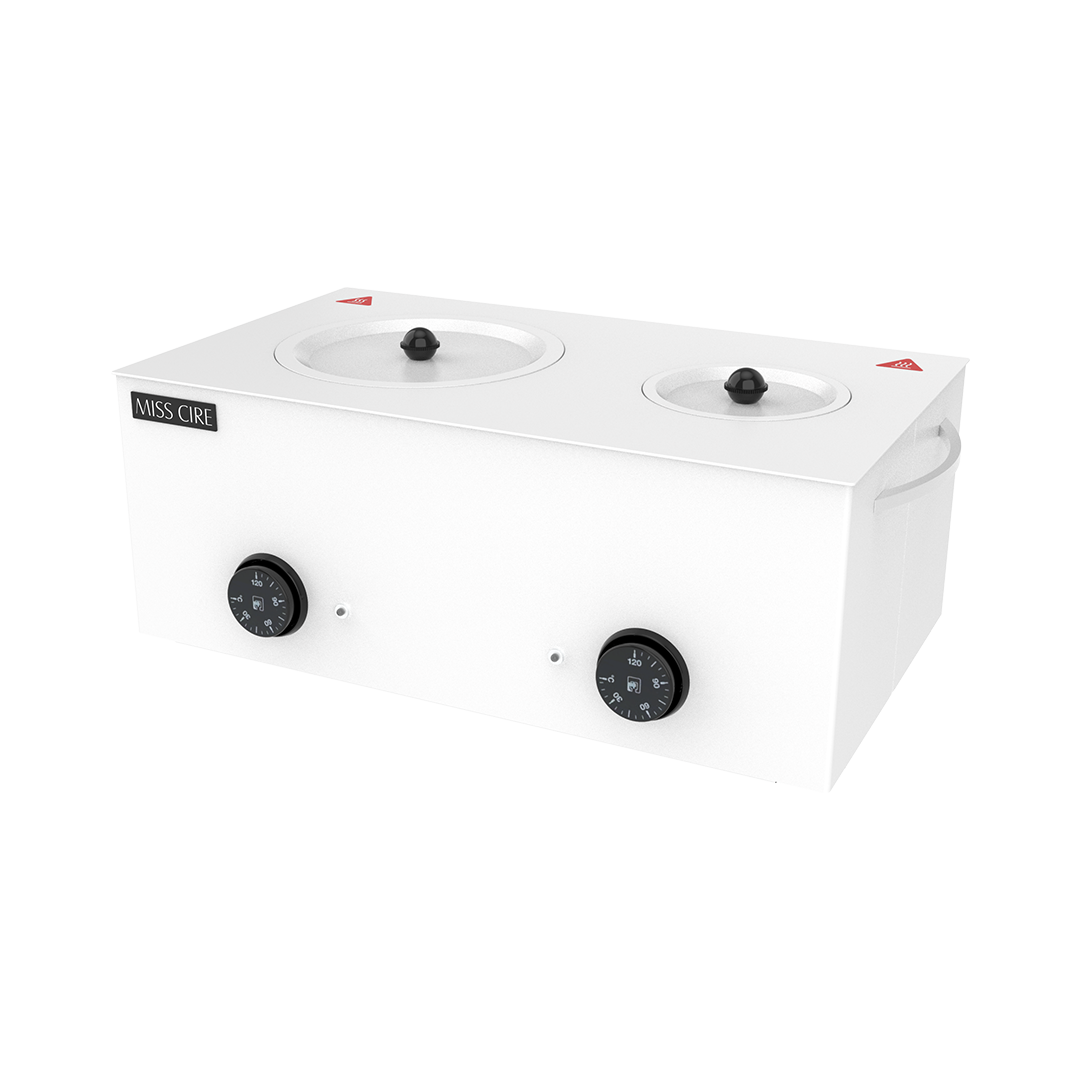 Double White Wax Warmer - 5 Lb and 14 Oz (Hard and Soft Wax)