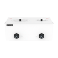 Double White Wax Warmer - 5 Lb and 14 Oz (Hard and Soft Wax)