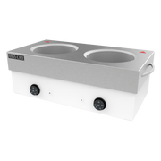 Extra Large Double Hybrid White Hard Wax Warmer - 10 Lb x 2 - (20 Lb Total)