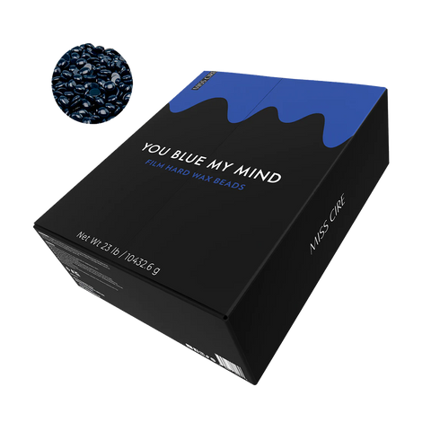 You Blue My Mind Polymer-based Film Hard Wax Beads - 23 Lb – Miss Cire