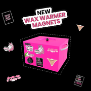 Eat- Wax- Sleep- Repeat Wax -  Warmer Magnet - 3" x 1.87"